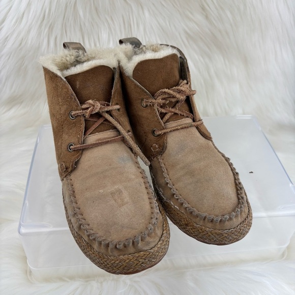 UGG Chestnut Sheepskin Boots - Picture 1 of 13